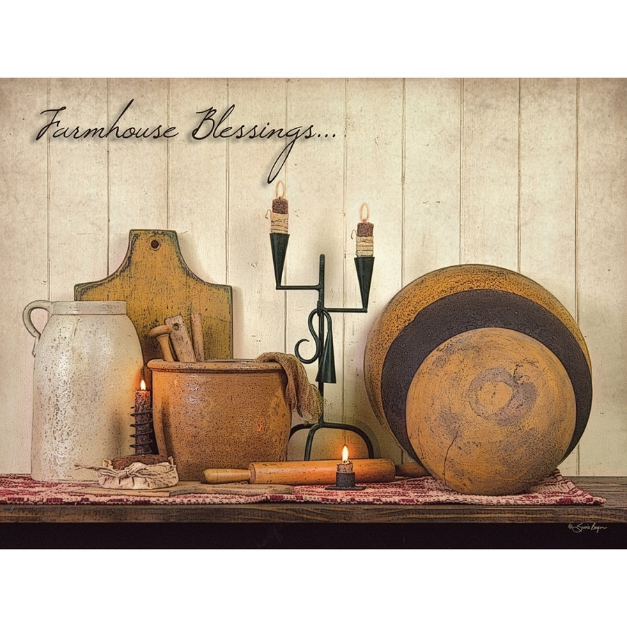 Farmhouse Blessings Poster Print by Susie Boyer-VARPDXBOY341 Image 1