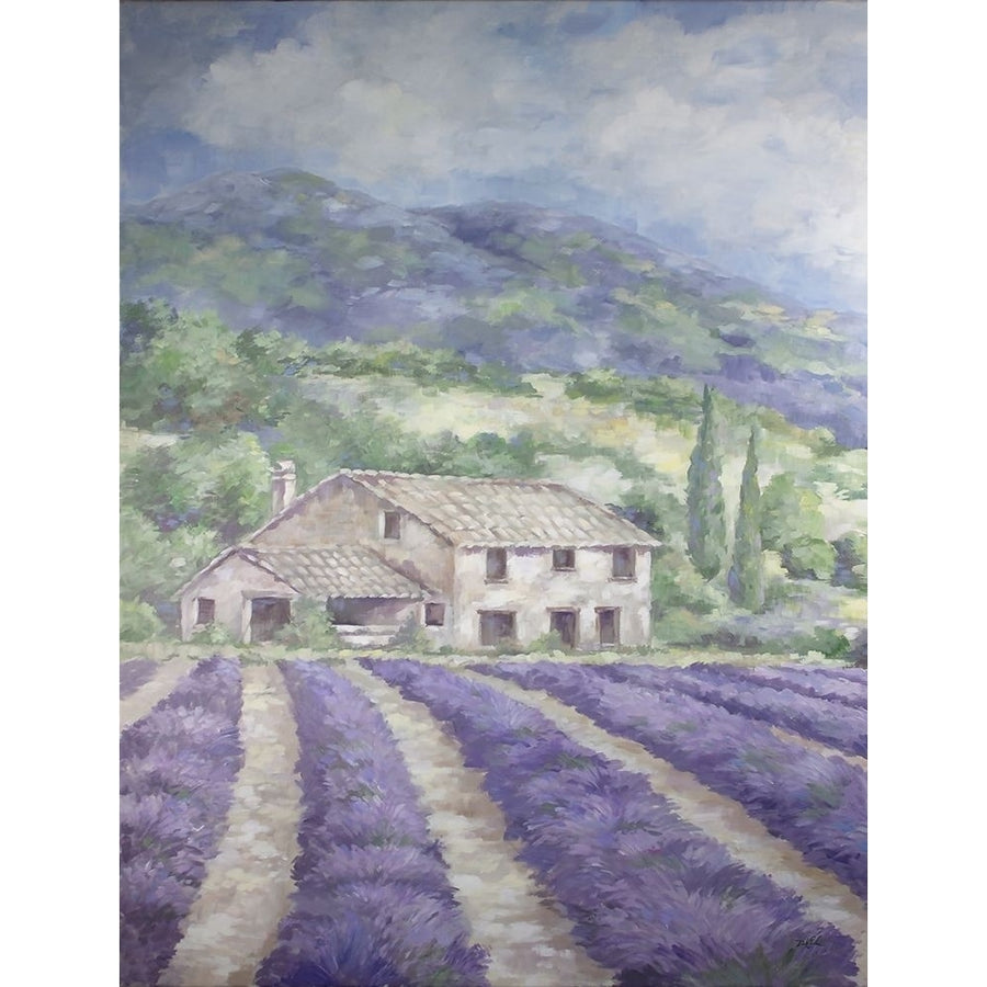 French Farmhouse Lavender Poster Print by Debi Coules-VARPDXDC116 Image 1