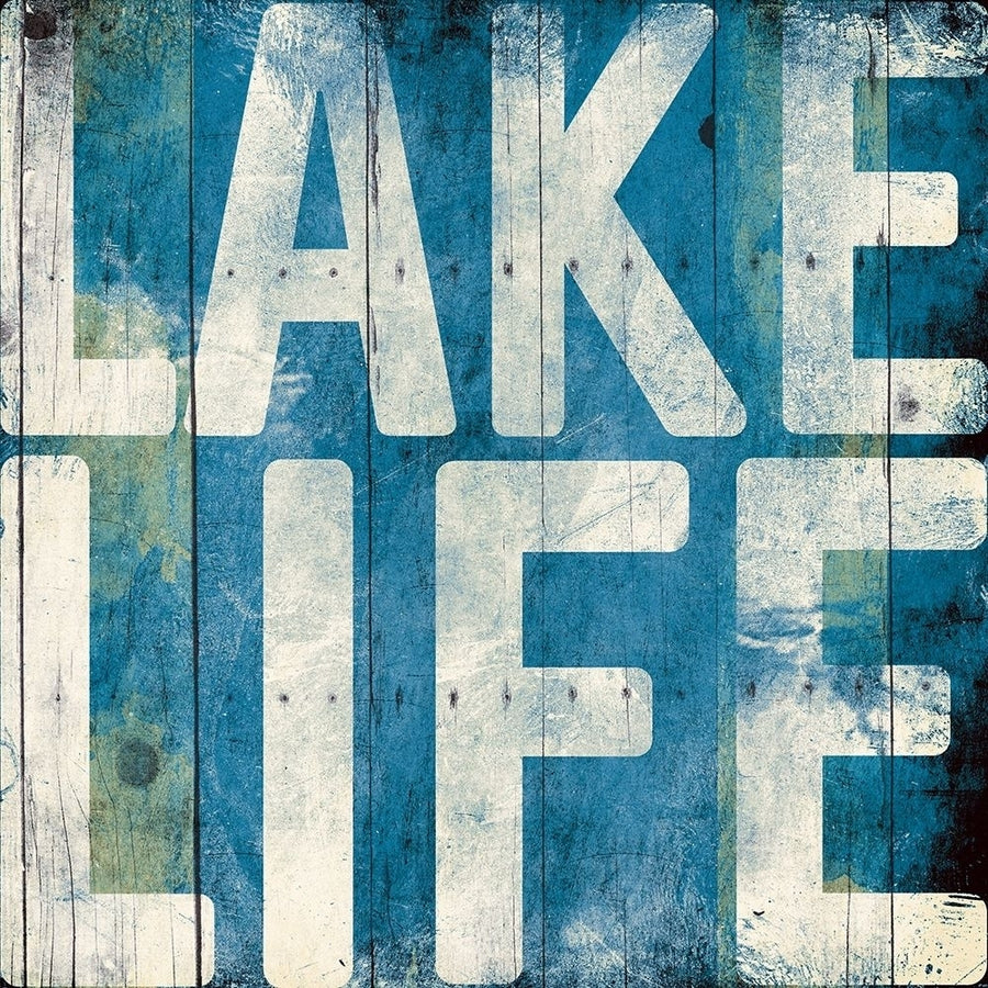 Lake Life Light Blue Poster Print by Jace Grey-VARPDXJGSQ915D Image 1