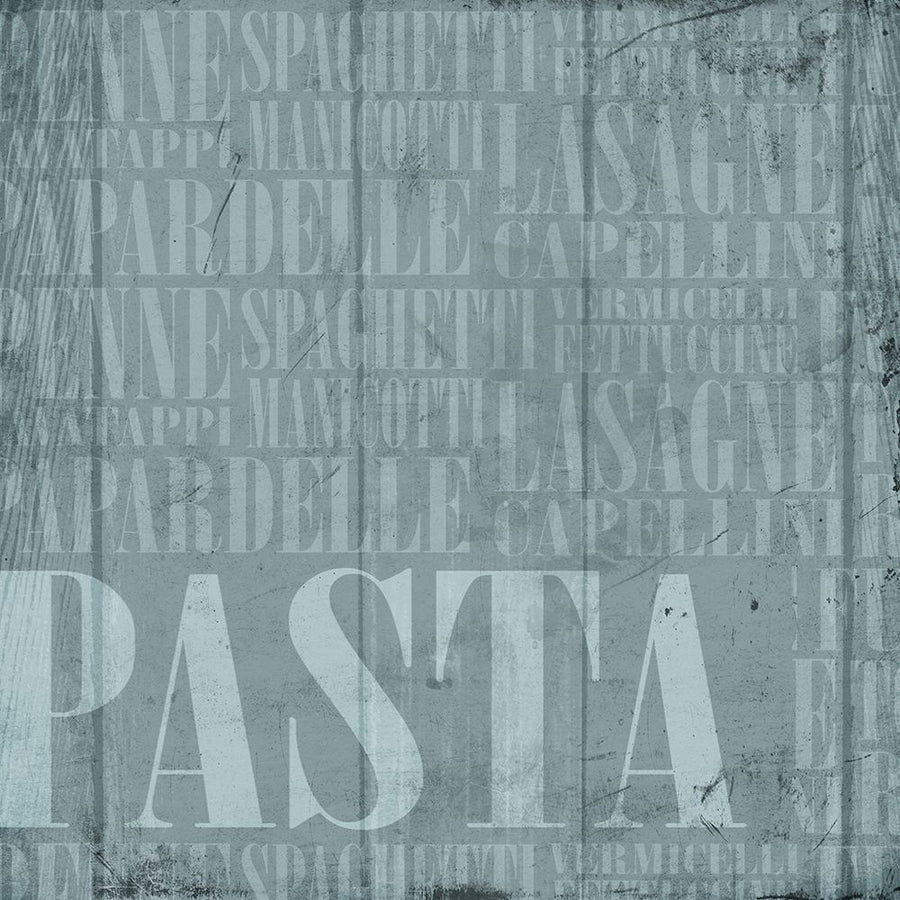Blue Pasta Poster Print by Jace Grey-VARPDXJGSQ952B Image 1