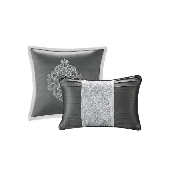 Gracie Mills Pineda Luxurious 8-Piece Jacquard Comforter Set - GRACE-10962 Image 4