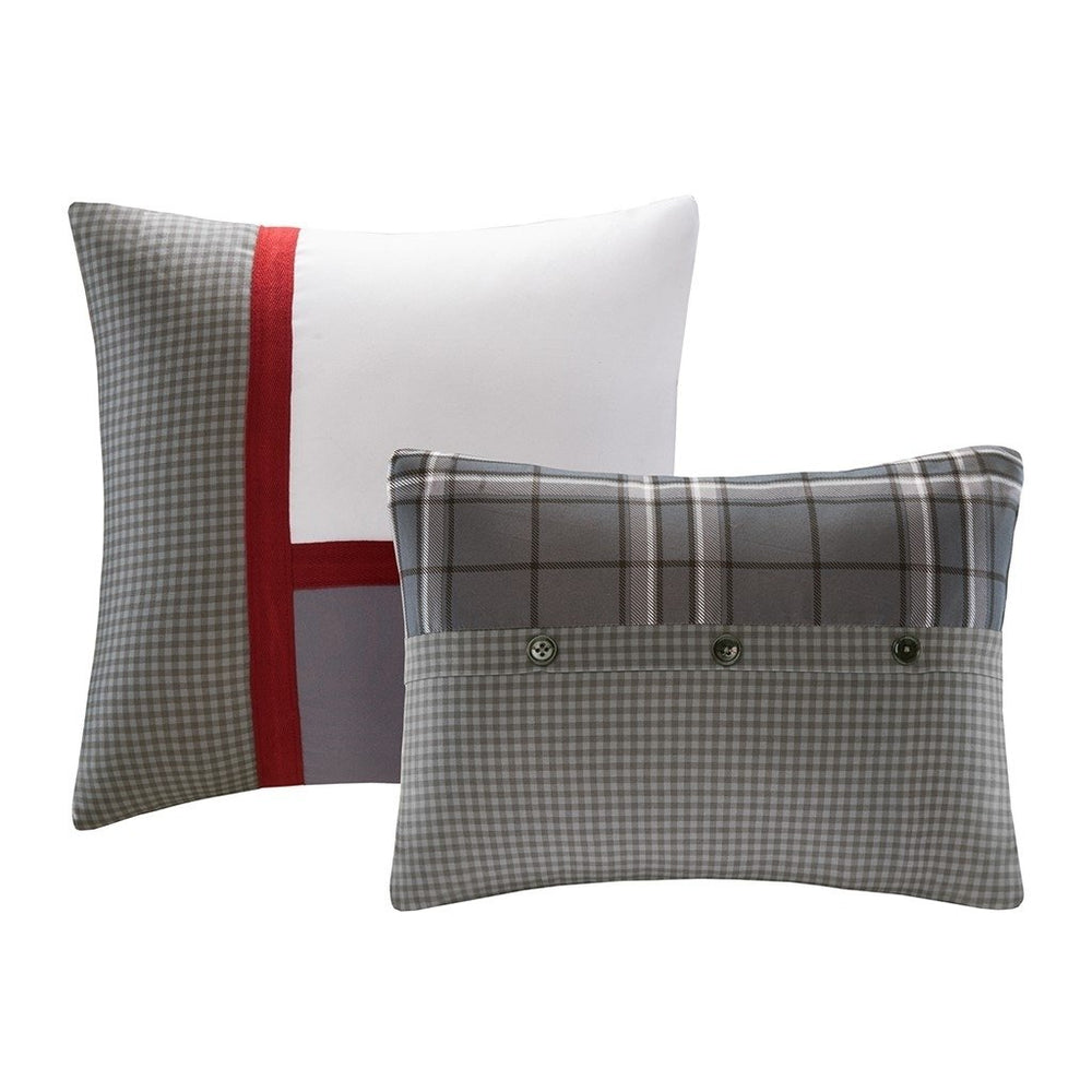 Gracie Mills Elestren Plaid Comforter Set with Freshness Protection - GRACE-4896 Image 2