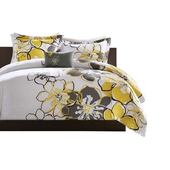 Gracie Mills Laszlo Vibrant Floral Comforter Set - GRACE-6046 Image 1
