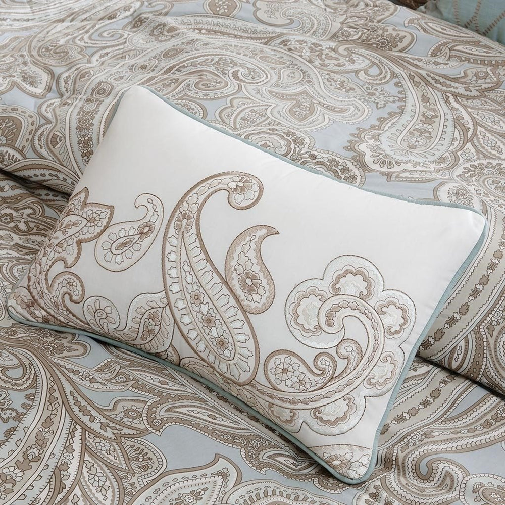 Gracie Mills Vicky 5-Piece Pasley Cotton Percale Comforter Set - GRACE-5994 Image 2