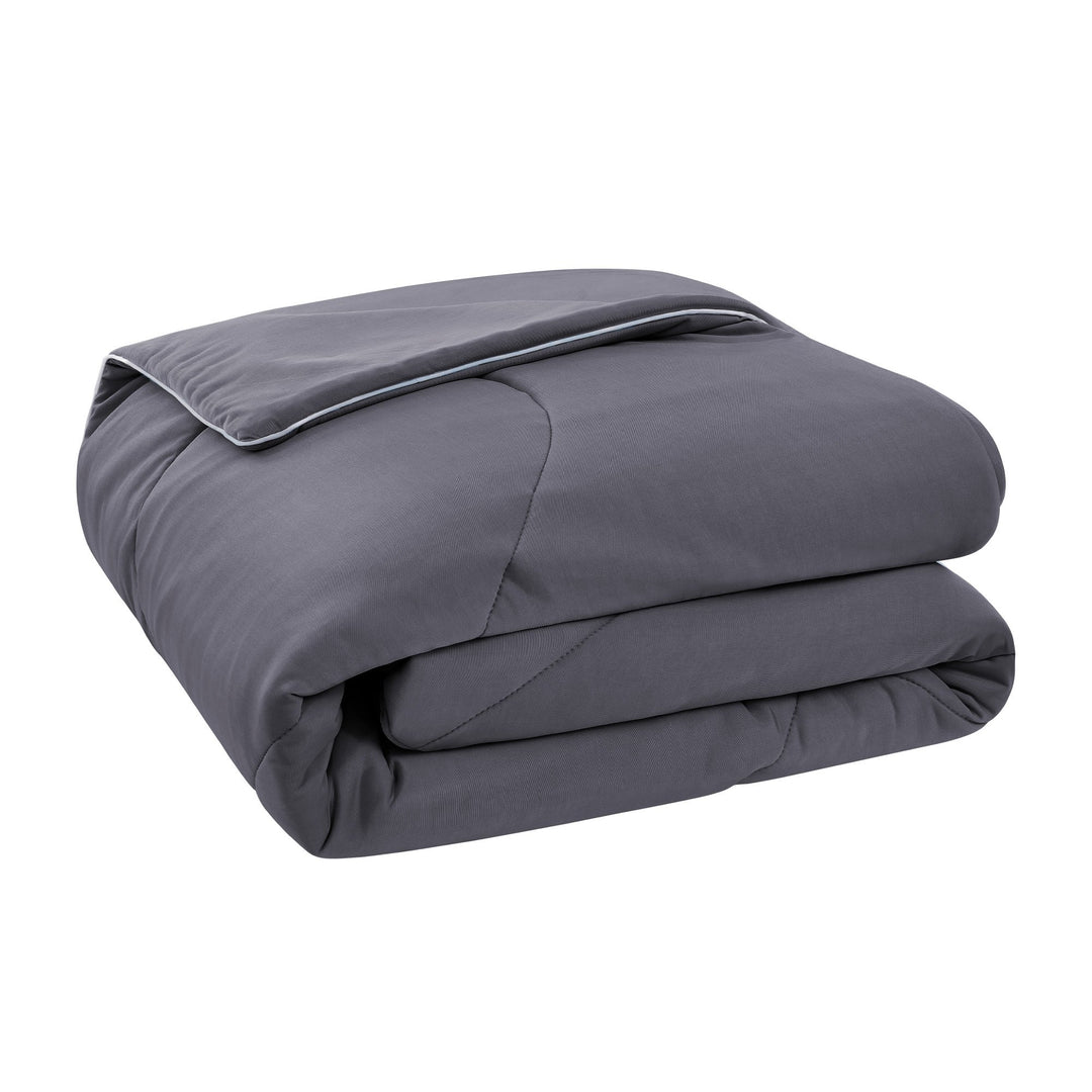 Silk Smooth Cooling Comforter, Lightweight Cooling Summer Blanket Image 4