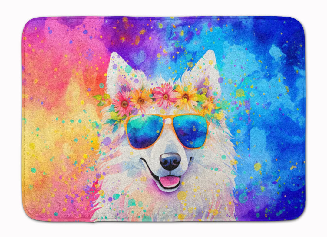 Yorkshire Terrier Hippie Dawg Memory Foam Kitchen Mat Image 1