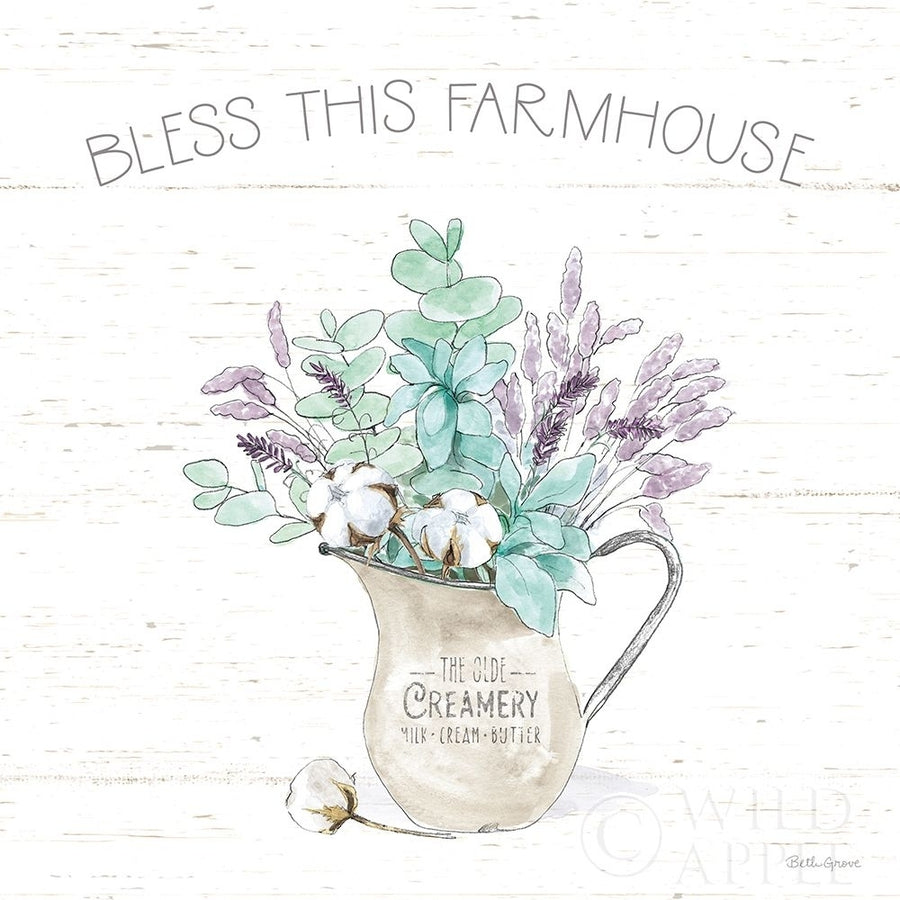 Farmhouse Cotton II Poster Print by Beth Grove-VARPDX50896 Image 1