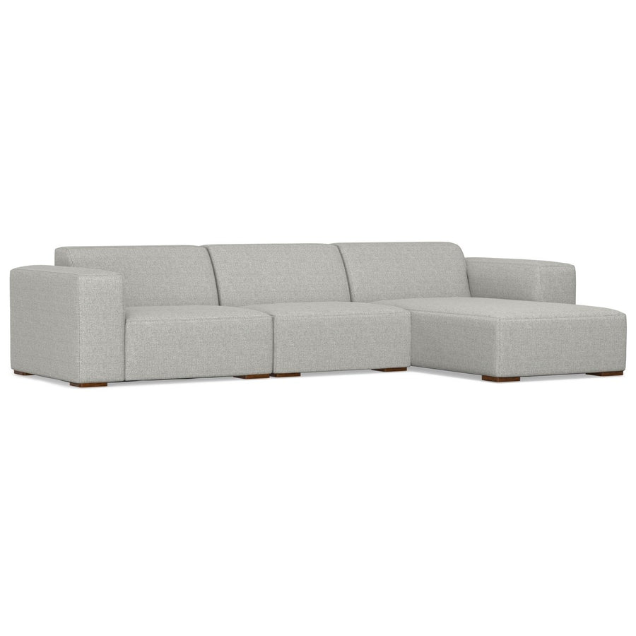 Rex 2 Seater Sofa and Right Chaise in Performance Fabric Image 1