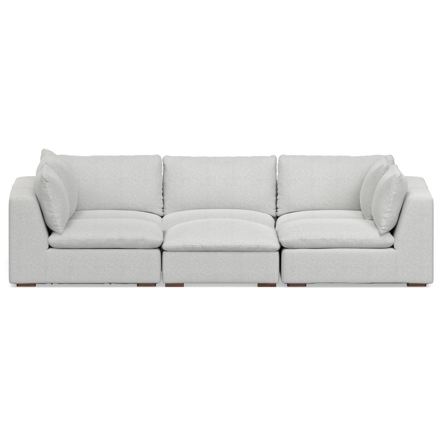 Jasmine Pit Sectional Sofa in Performance Fabric Image 1
