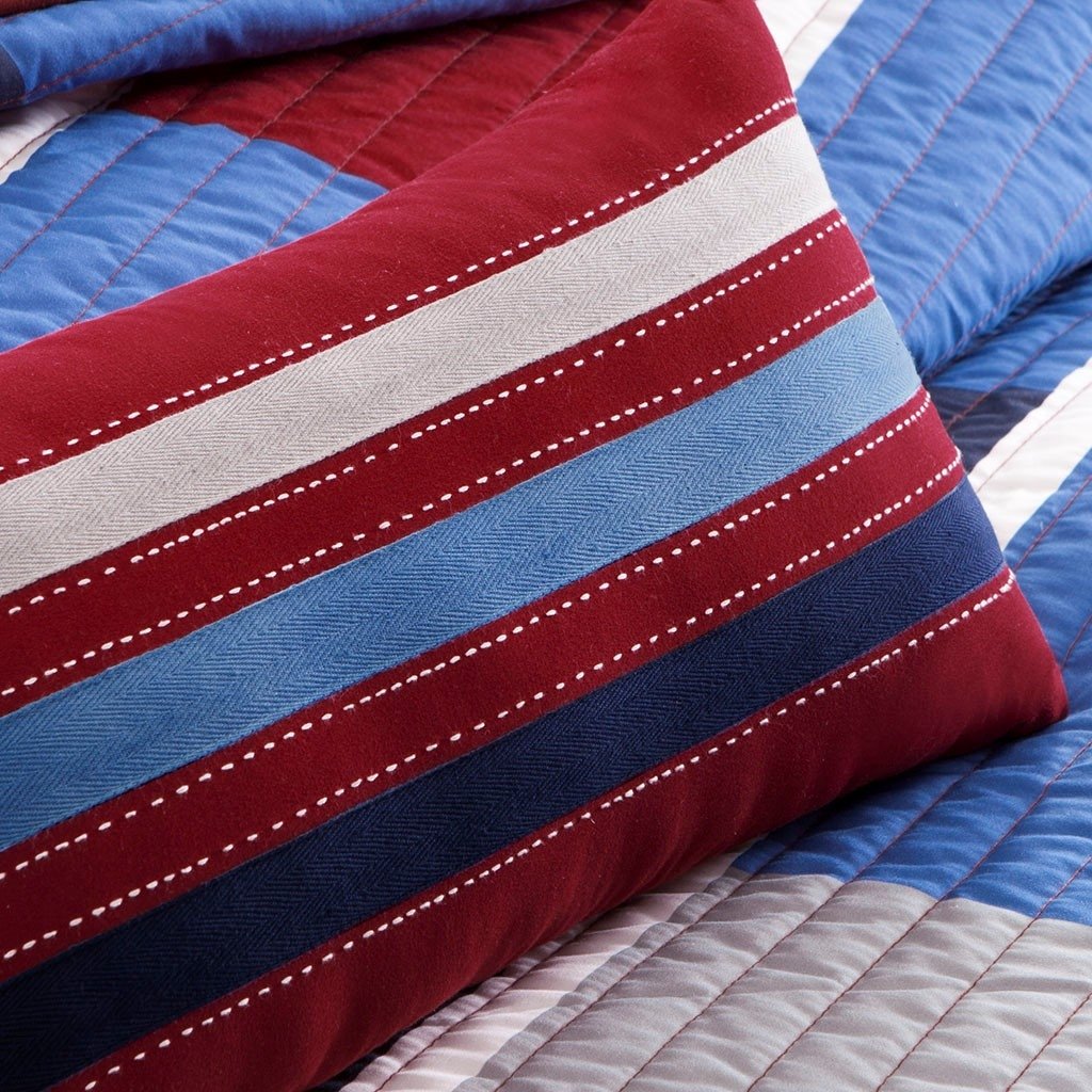 Gracie Mills Vespera Reversible Quilt Set with Throw Pillow - GRACE-12022 Image 3