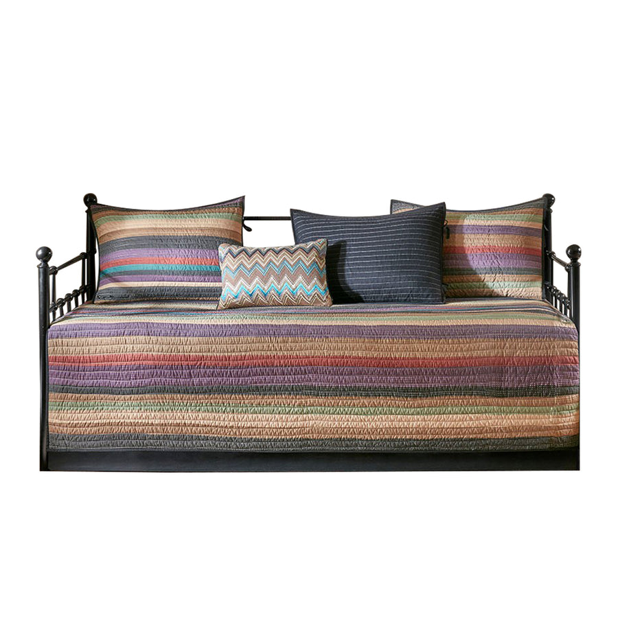Gracie Mills Clayton 6 Piece Reversible Daybed Cover Set - GRACE-8798 Image 1