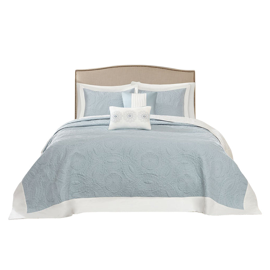 Gracie Mills Haywood 5-Piece Reversible Bedspread Set - GRACE-3057 Image 1
