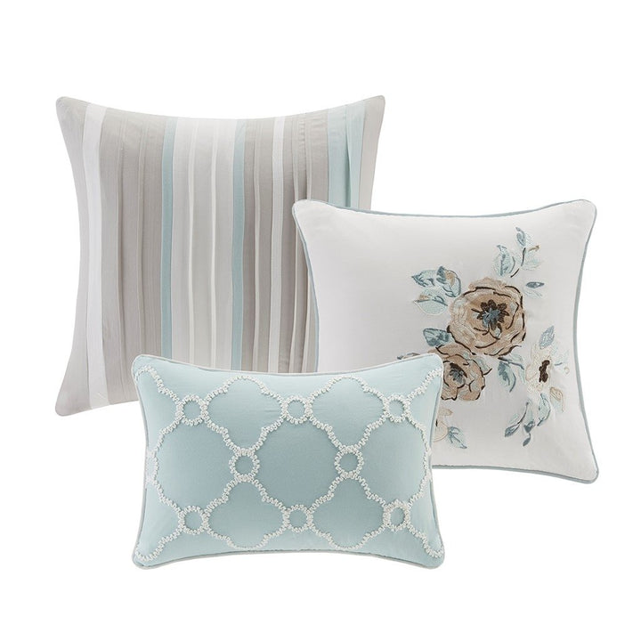 Gracie Mills Alvarado 6-Piece Reversible Cotton Quilt Set with Throw Pillows - GRACE-6834 Image 4