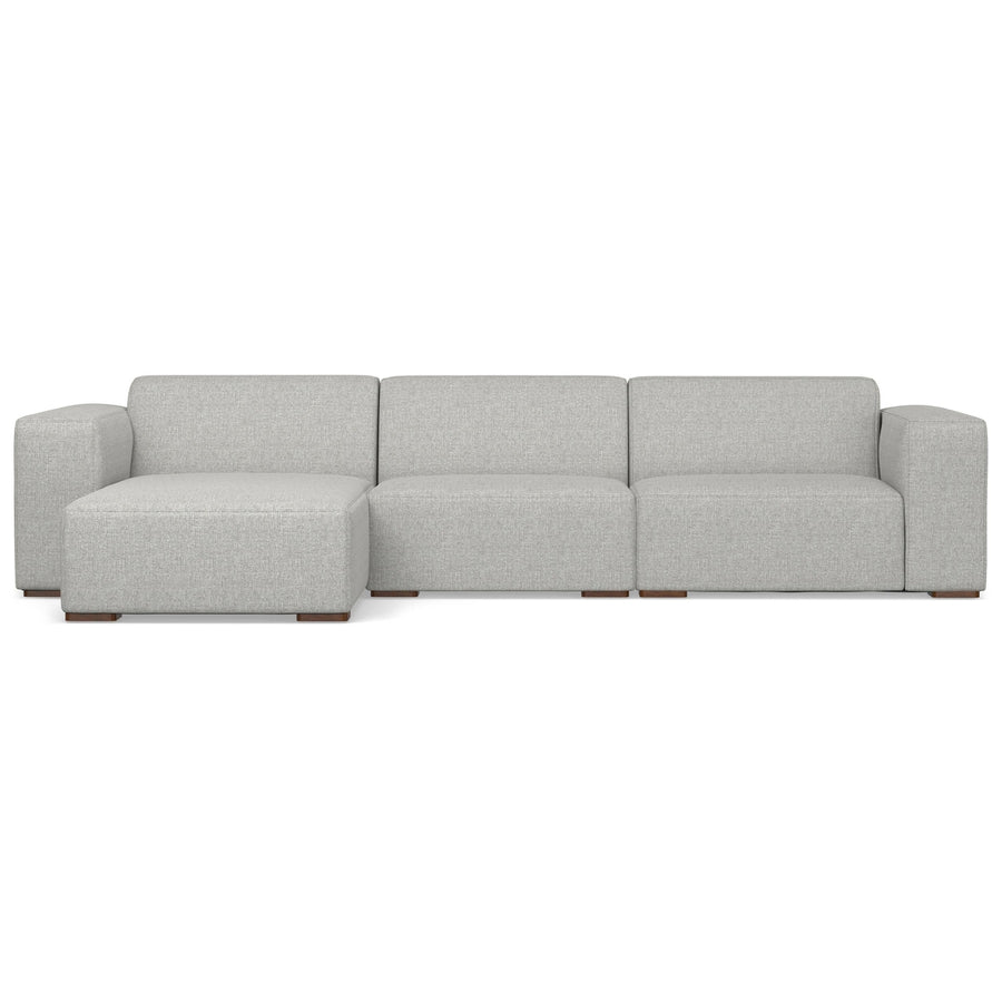 Rex 2 Seater Sofa and Left Chaise in Performance Fabric Image 1