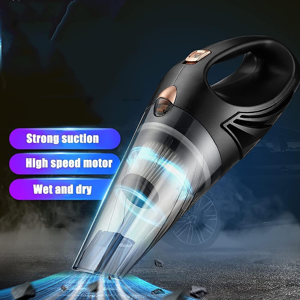 Car Vacuum Cleaner Portable Handheld Vacuum For Home Car Dry Cleaning Image 2