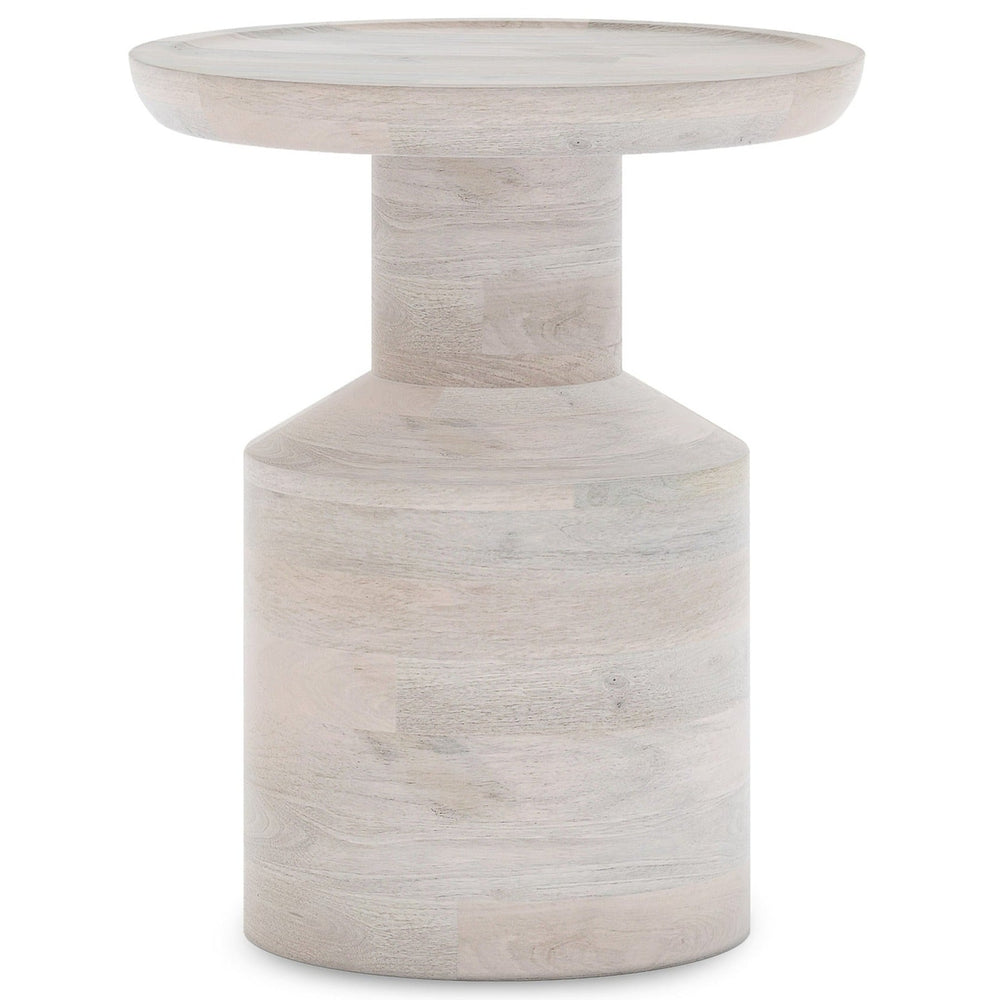 Haynes Wooden Accent Table in Mango Image 2