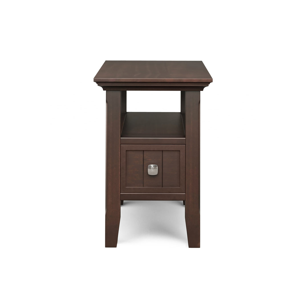 Acadian Narrow Side Table with Drawer Image 3