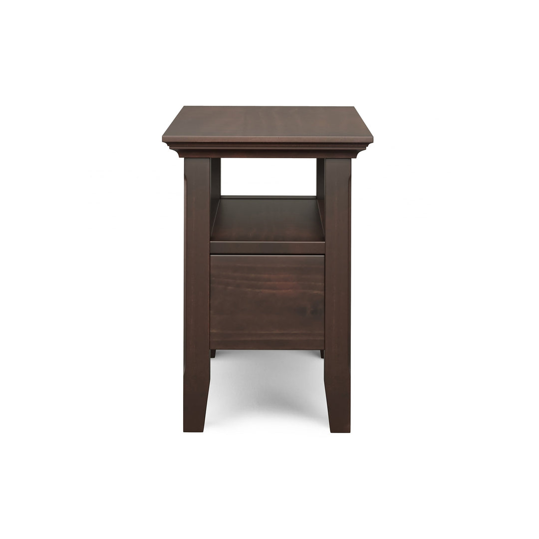 Acadian Narrow Side Table with Drawer Image 5