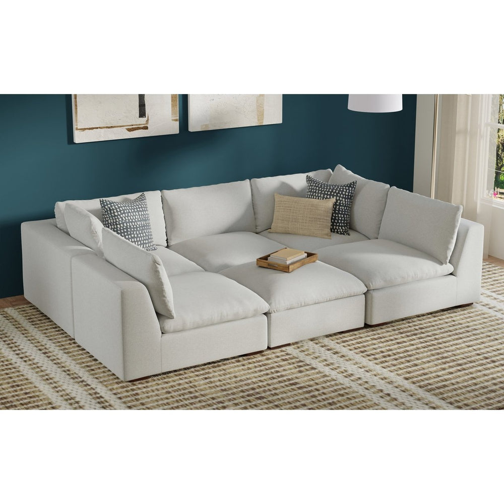 Jasmine Pit Sectional Sofa in Performance Fabric Image 2