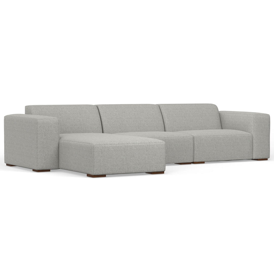 Rex 2 Seater Sofa and Left Chaise in Performance Fabric Image 3