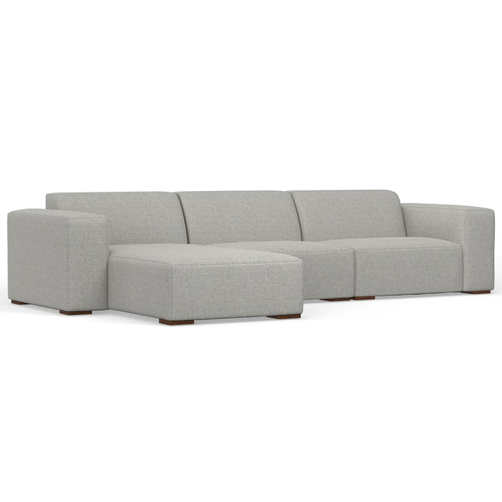 Rex 2 Seater Sofa and Left Chaise in Performance Fabric Image 3