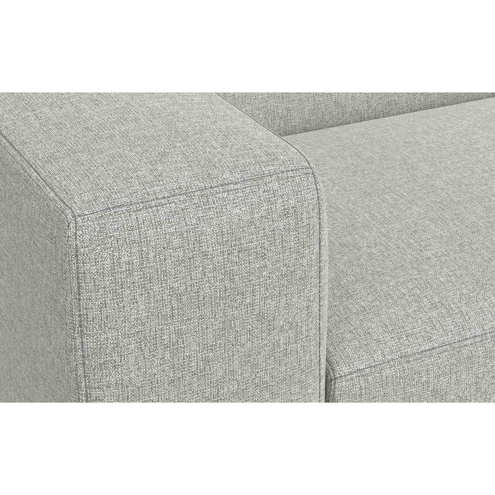 Rex 2 Seater Sofa and Ottoman in Performance Fabric Image 4