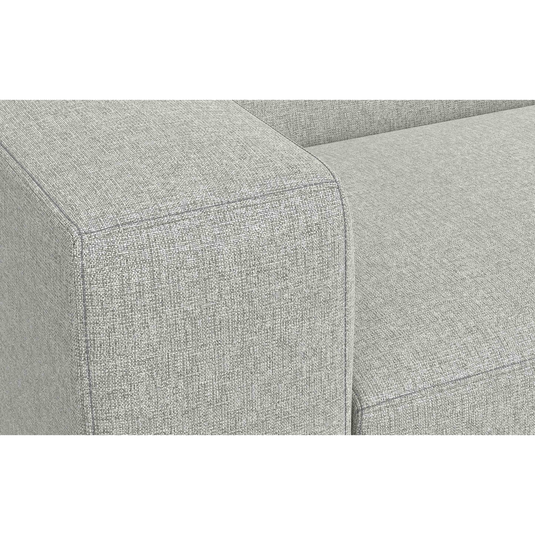 Rex 3 Seater Sofa and Ottoman in Performance Fabric Image 4