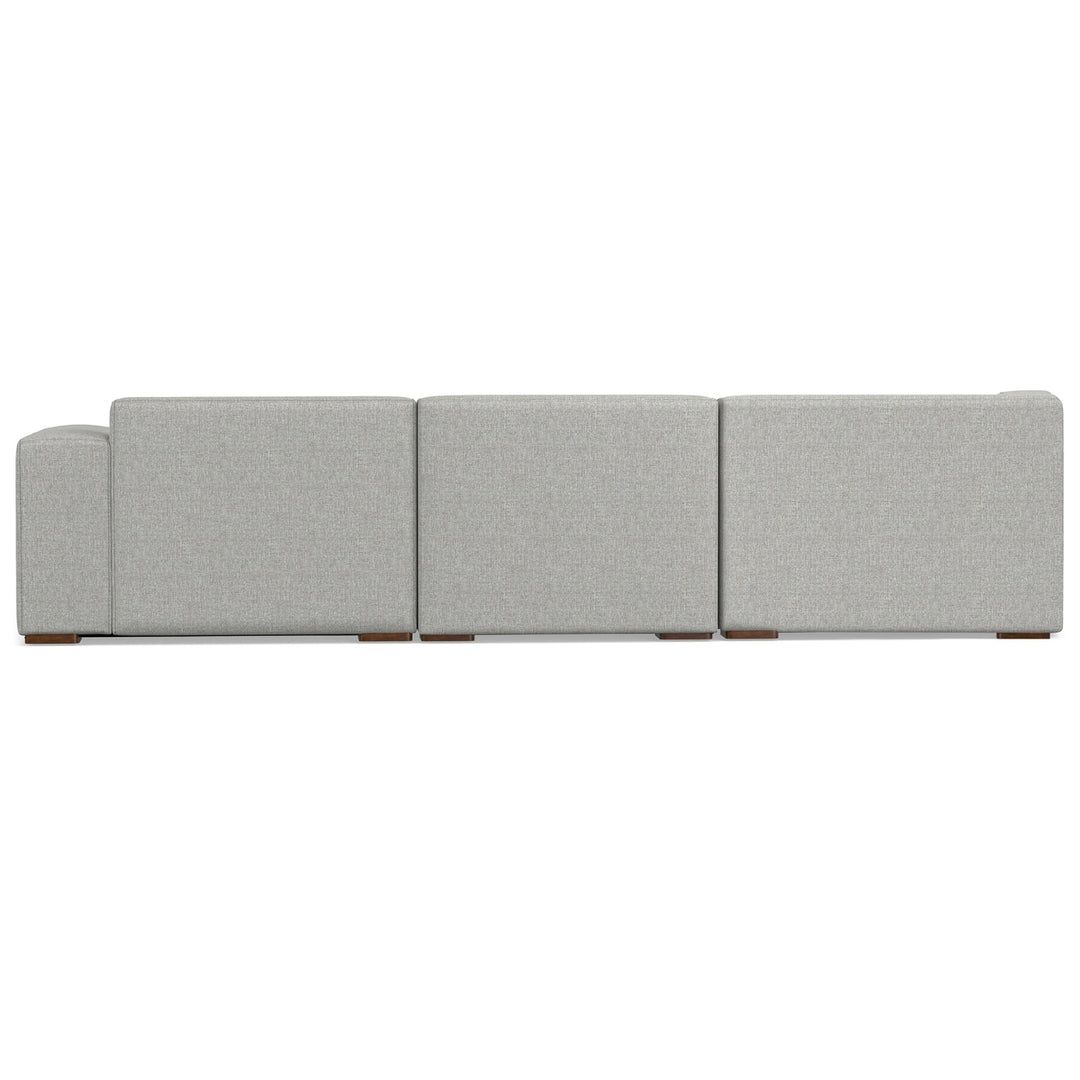 Rex Left Sectional and Ottoman in Performance Fabric Image 7