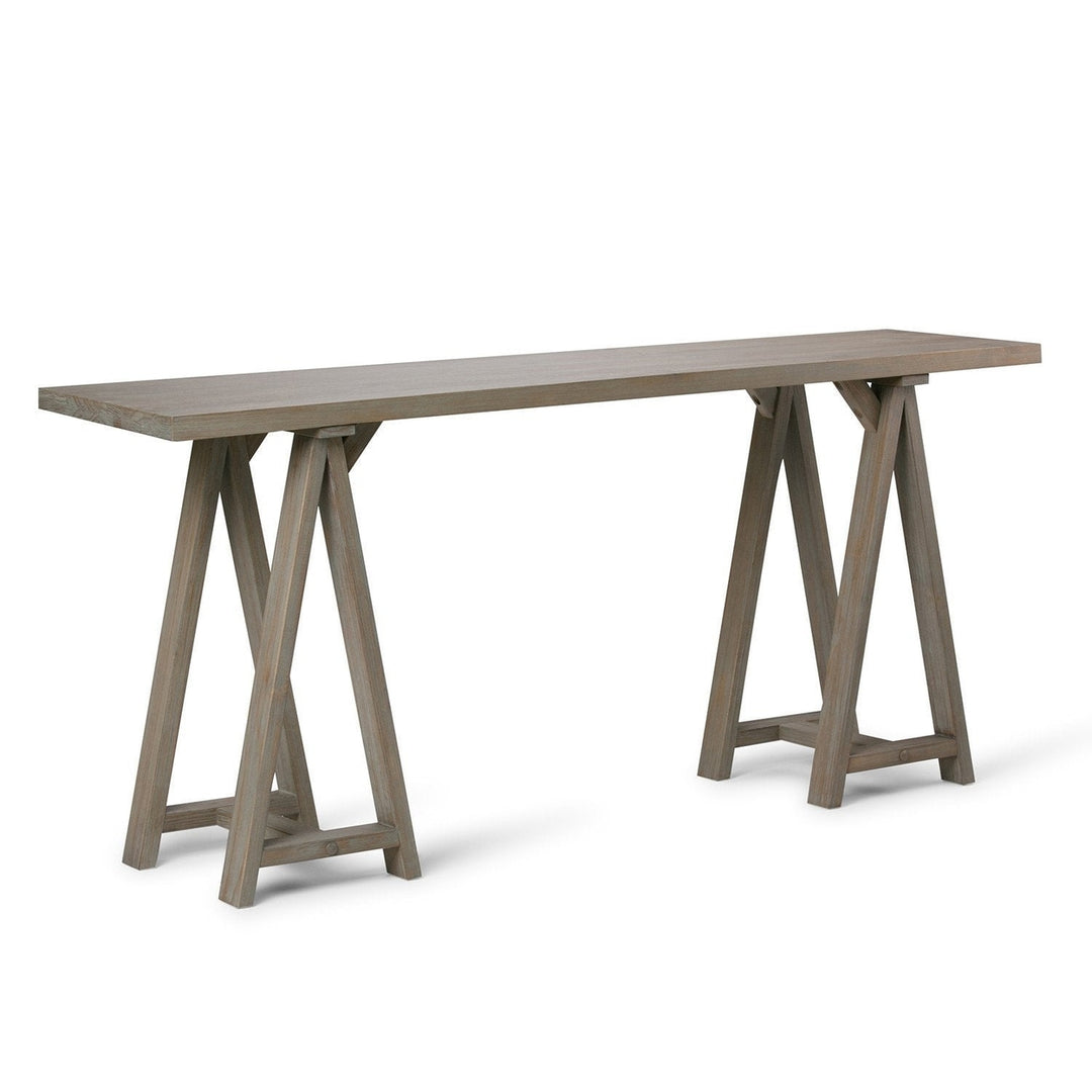 Sawhorse Wide Console Table Image 3