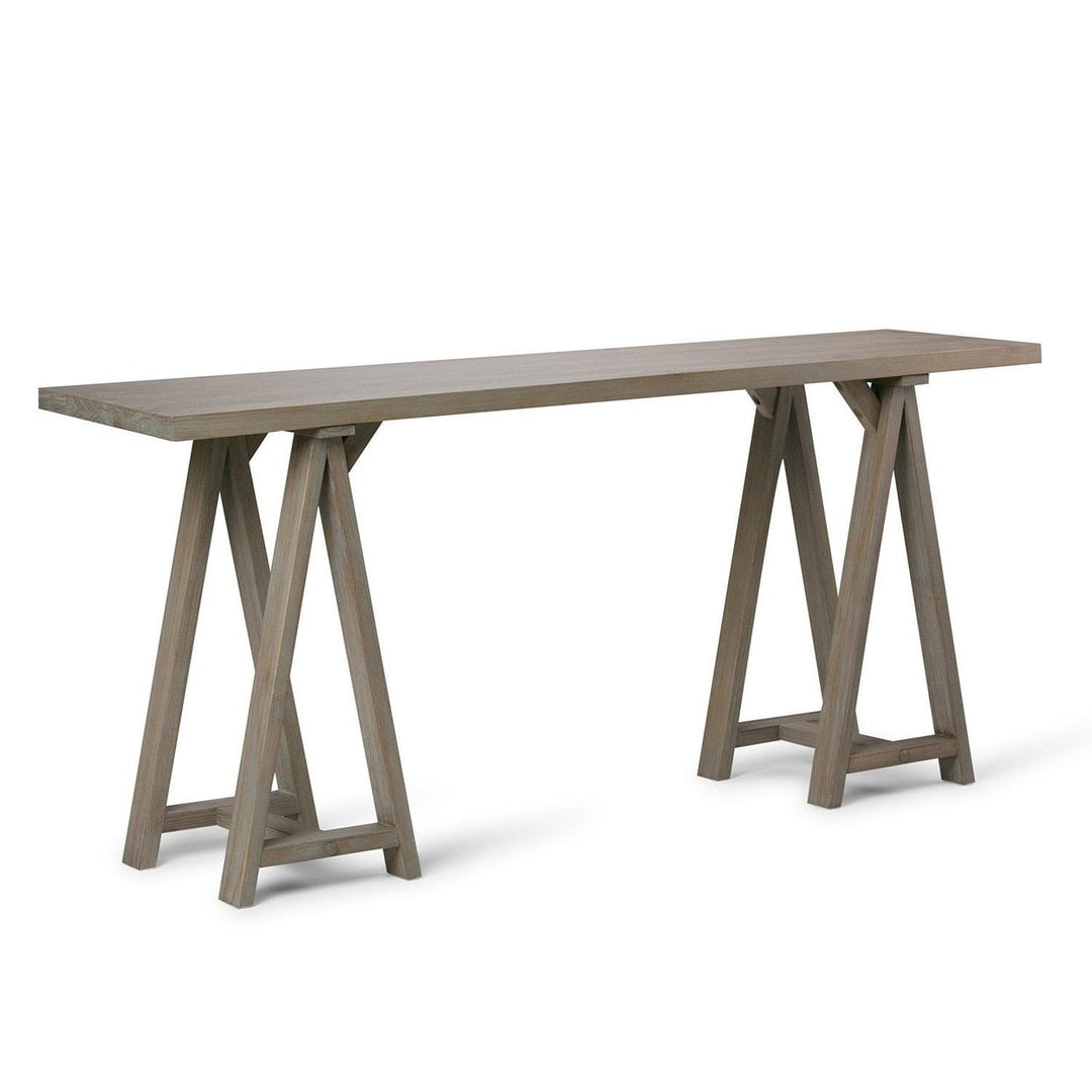Sawhorse Wide Console Table Image 1