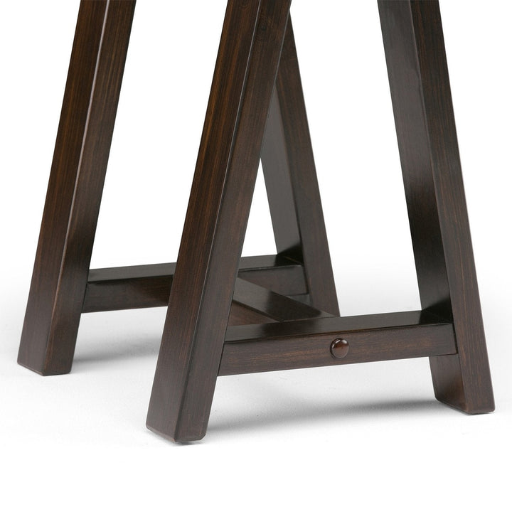 Sawhorse Wide Console Table Image 6