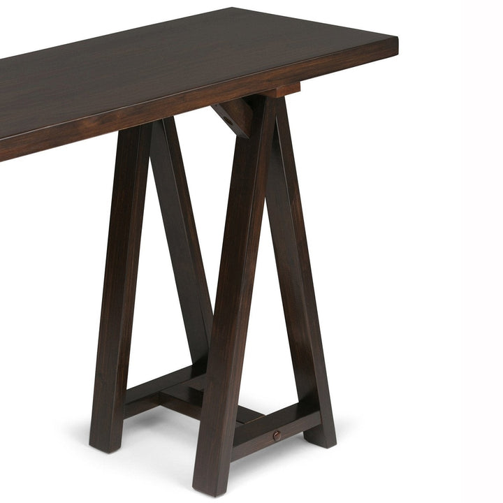 Sawhorse Wide Console Table Image 7