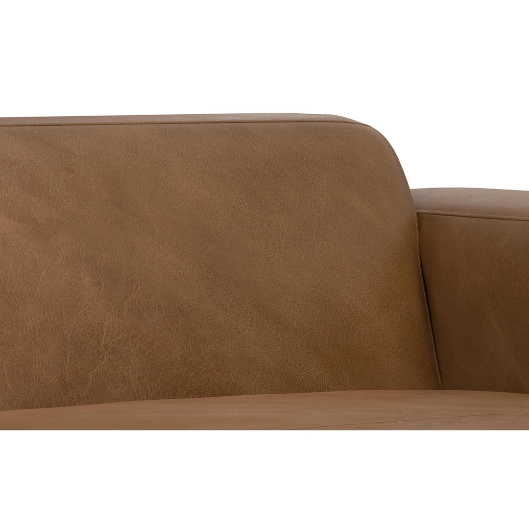 Rex Right Chaise Module in Genuine Leather Image 11