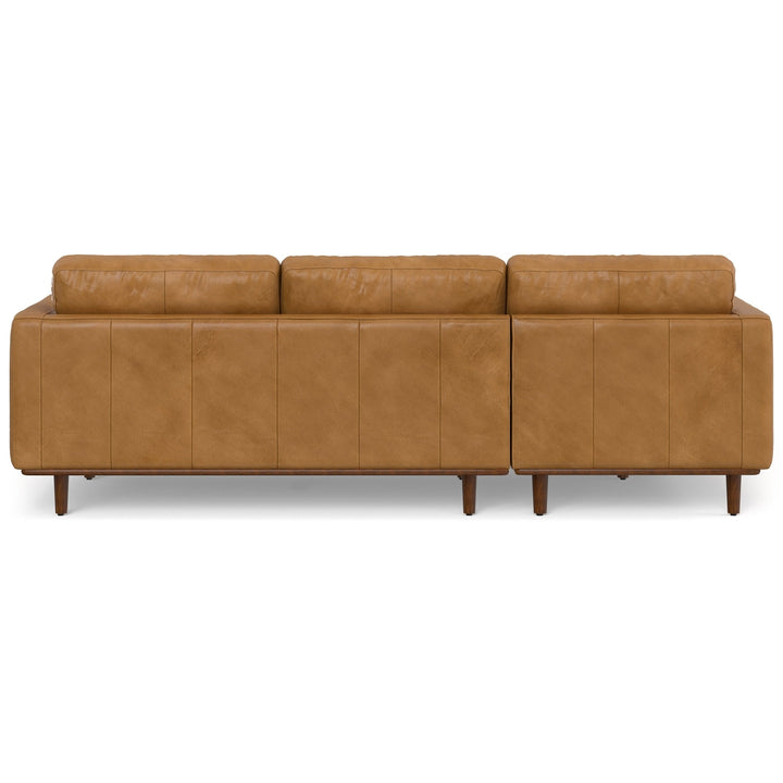 Morrison Left Sectional in Genuine Leather Image 7