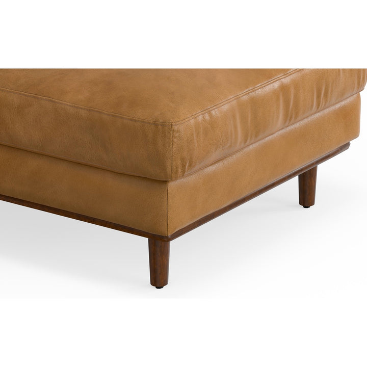 Morrison Left Sectional in Genuine Leather Image 12