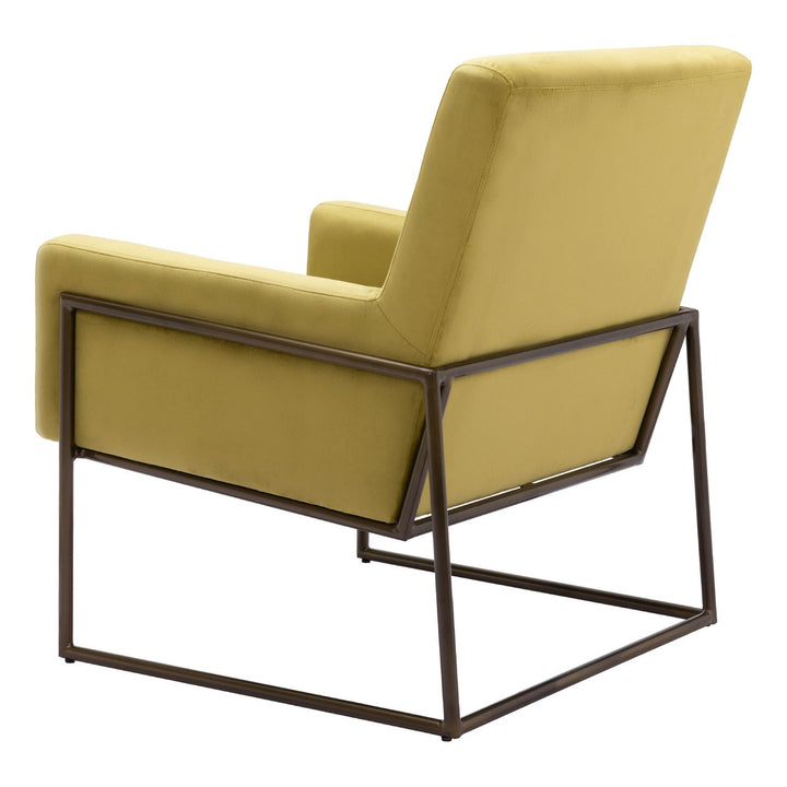 York Accent Chair Olive Green Image 5