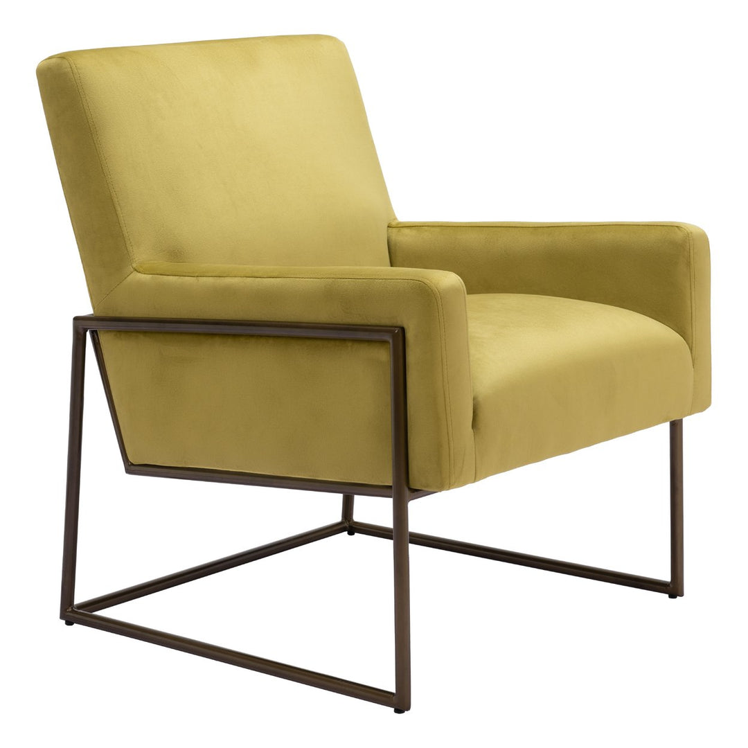 York Accent Chair Olive Green Image 6