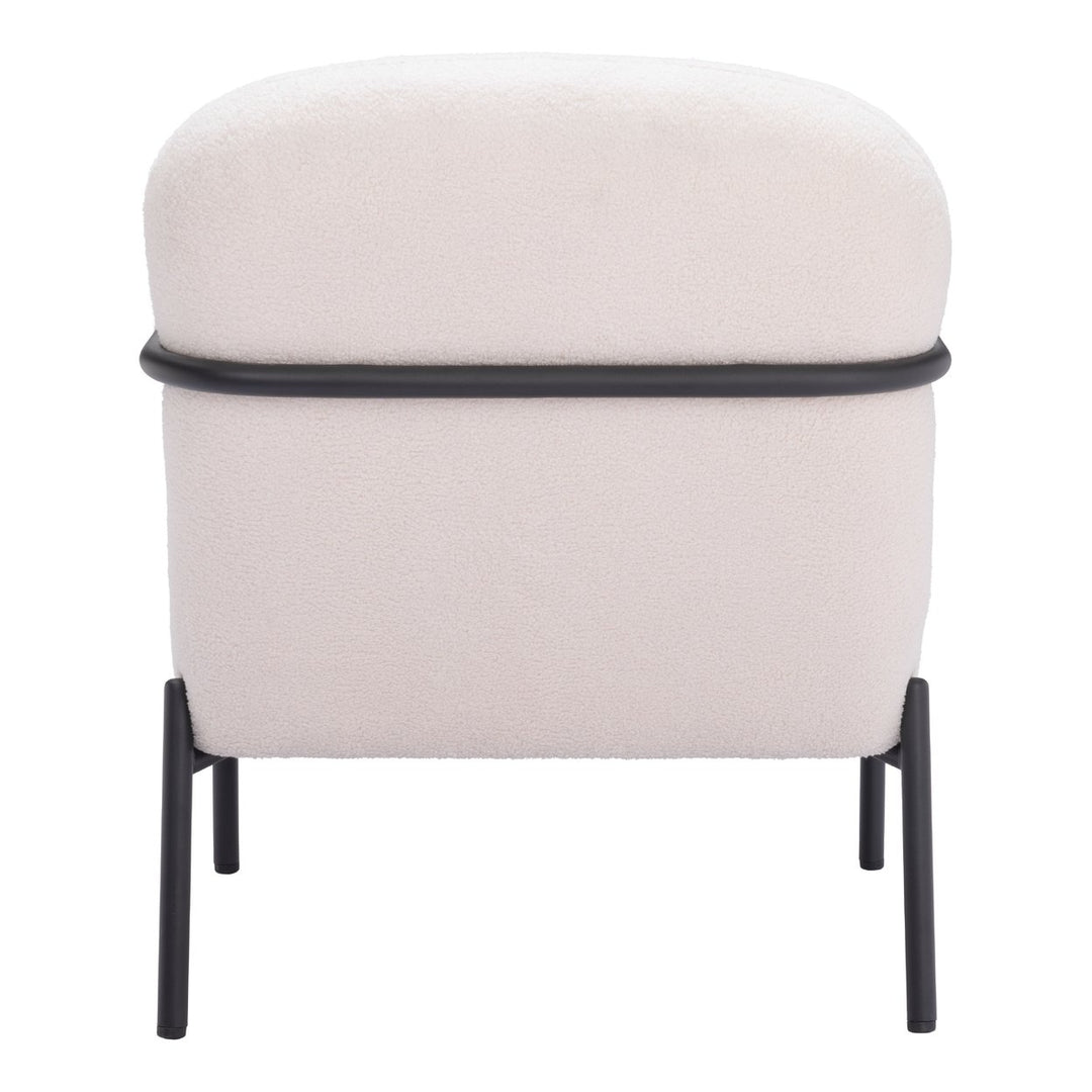 Chicago Accent Chair Ivory Image 4