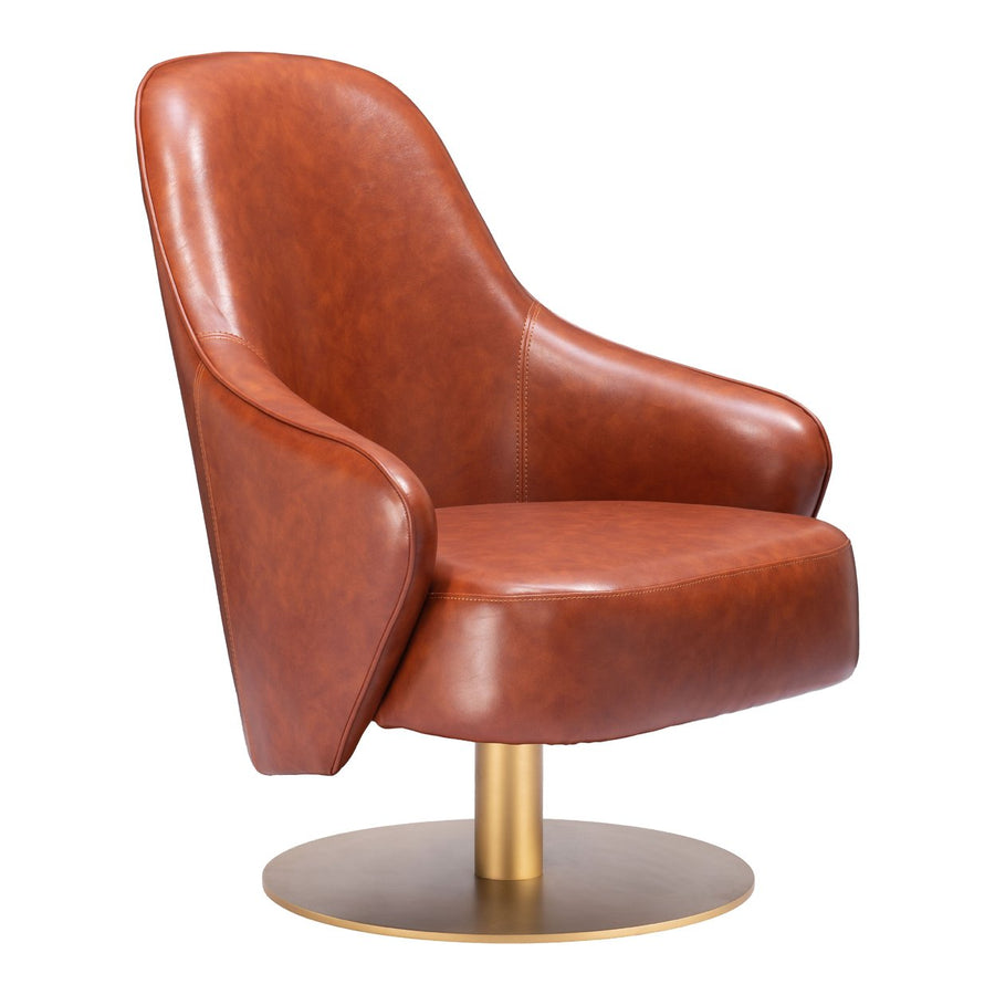 Withby Accent Chair Brown Image 1