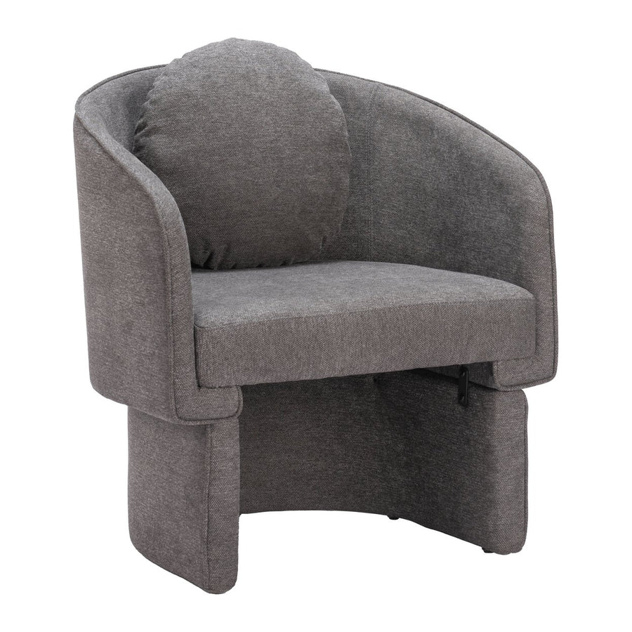Olya Accent Chair Truffle Gray Image 1
