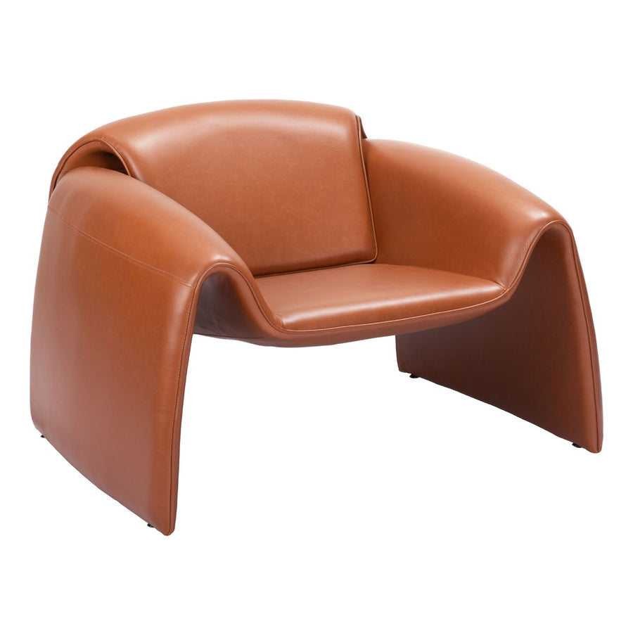 Horten Accent Chair Brown Image 1