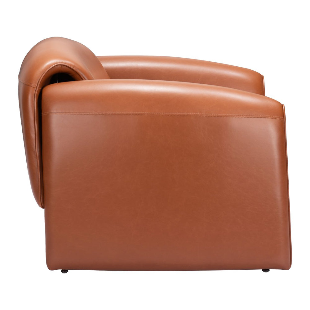 Horten Accent Chair Brown Image 2