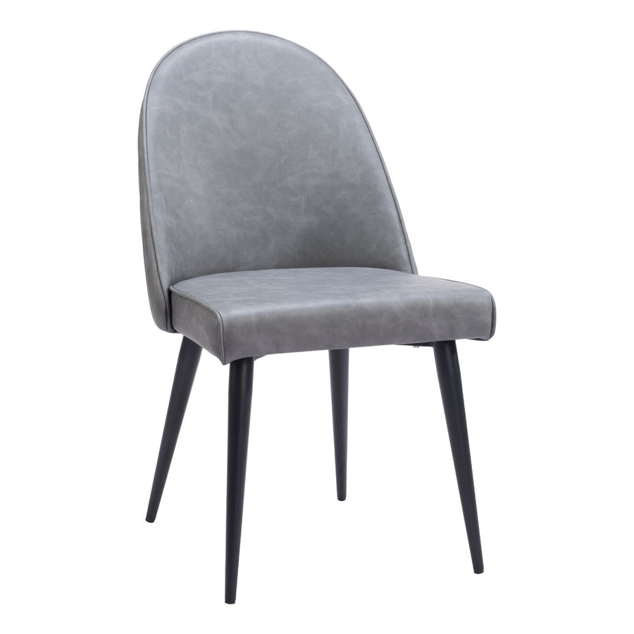Silloth Armless Dining Chair (Set of 2) Gray Image 1