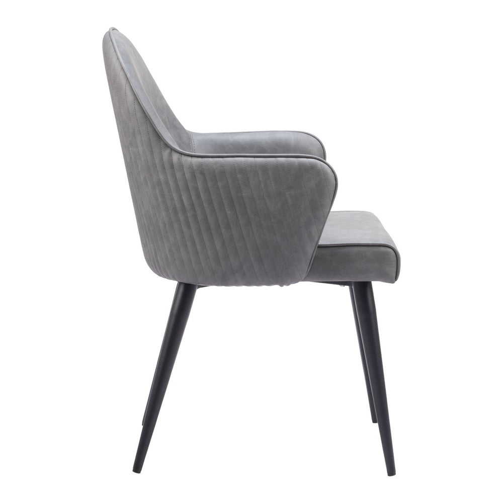 Silloth Dining Chair Gray Image 2