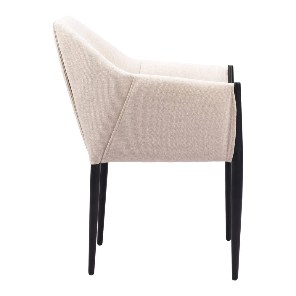 Andover Dining Chair (Set of 2) Beige Image 2