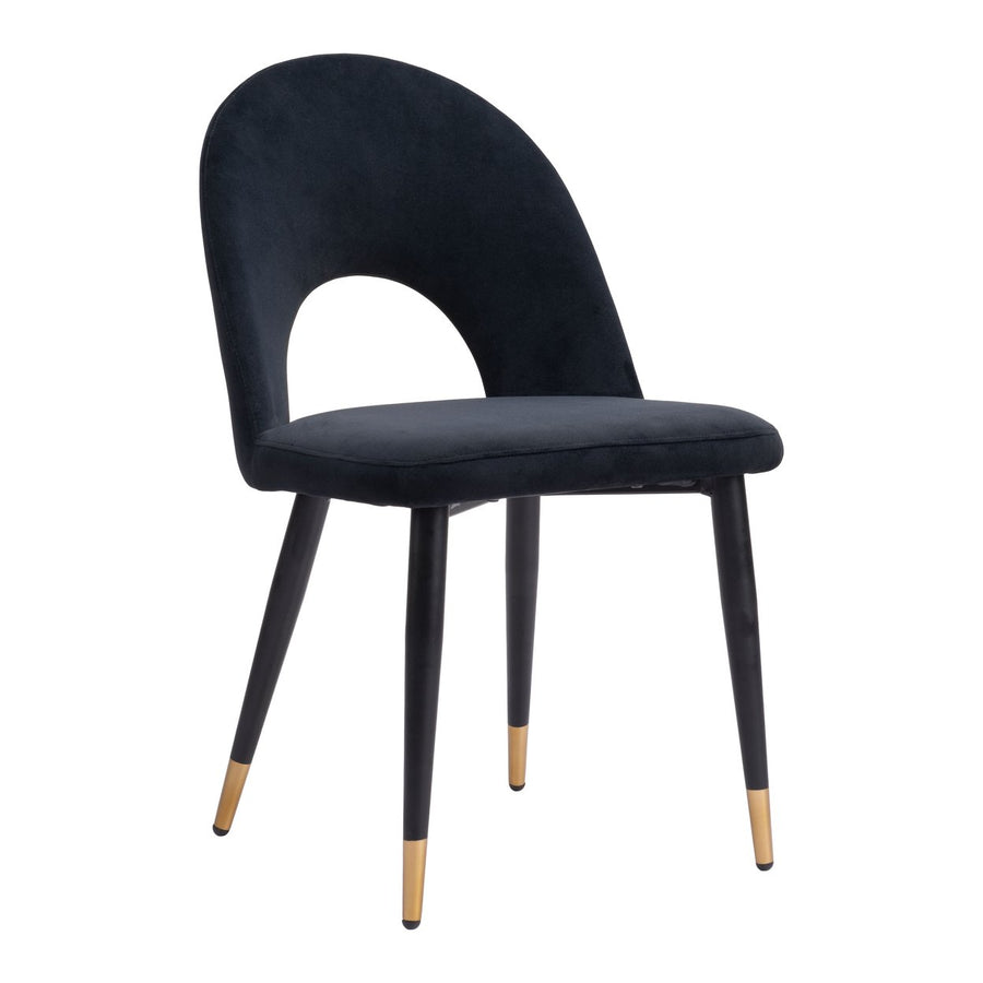 Menlo Dining Chair (Set of 2) Black Image 1