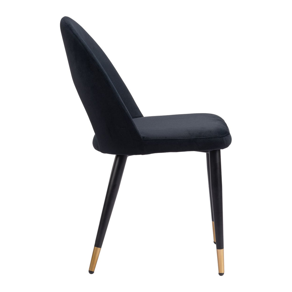 Menlo Dining Chair (Set of 2) Black Image 2