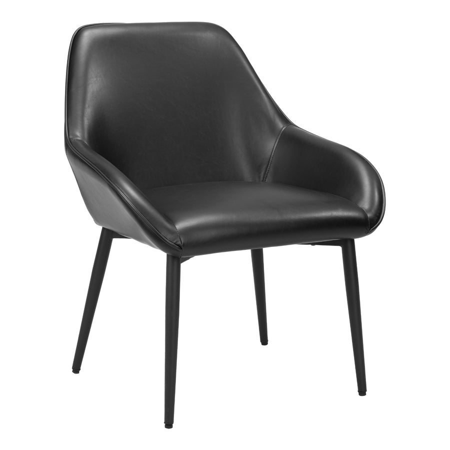 Vila Dining Chair (Set of 2) Black Image 1