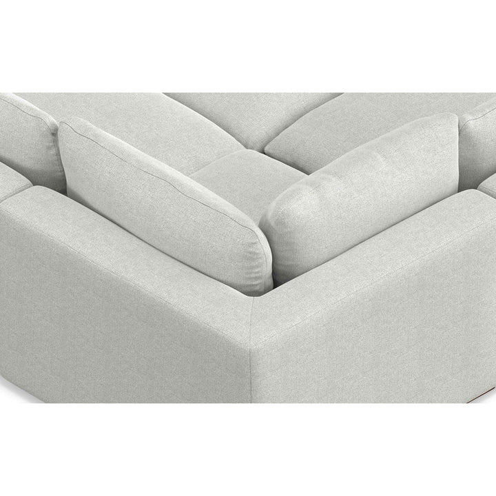 Jasmine Pit Sectional Sofa in Performance Fabric Image 7