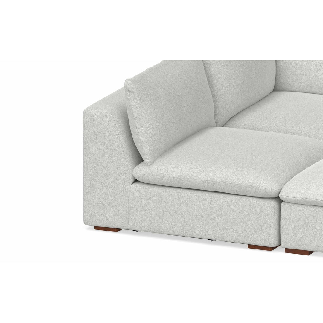 Jasmine Pit Sectional Sofa in Performance Fabric Image 9